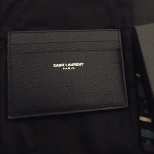 YSL,Card Holder , Yves Saint Laurent, Classic Style